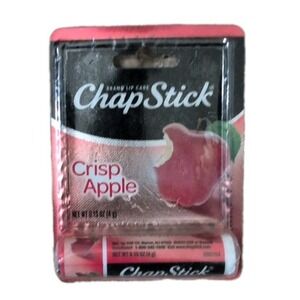 CHAPSTICK Crisp Apple  Flavor Lip Balms New B2